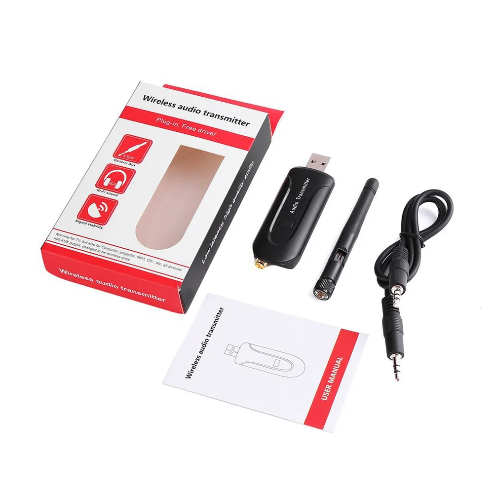 Bluetooth 4,0 простой адаптер аудио передатчик антенна беспроводной портативный USB A2DP ключ прочный стерео ТВ ПК простое использование мини