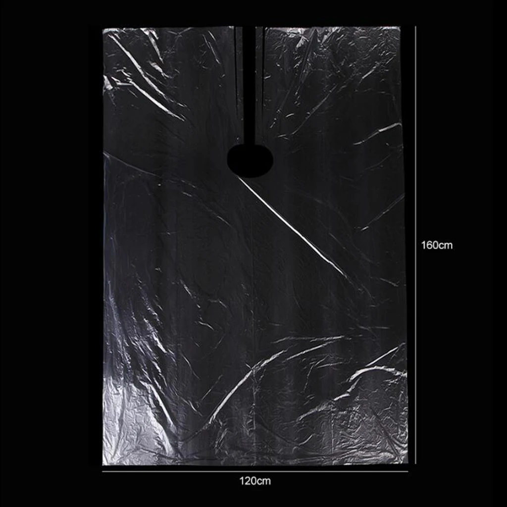 50pcs Disposable Hair Cutting Cape Gown Barber Shop Capes Waterproof Apron Hairdressing Perm Dye Hair Cape Barber 120X160cm