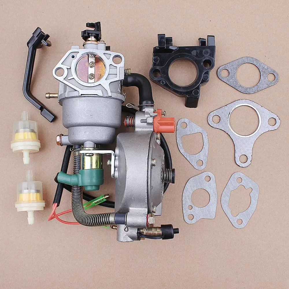 Поворотный комплект карбюратора для Honda GX360 GX390 GX420 188F 190F генератор двигателя 13HP