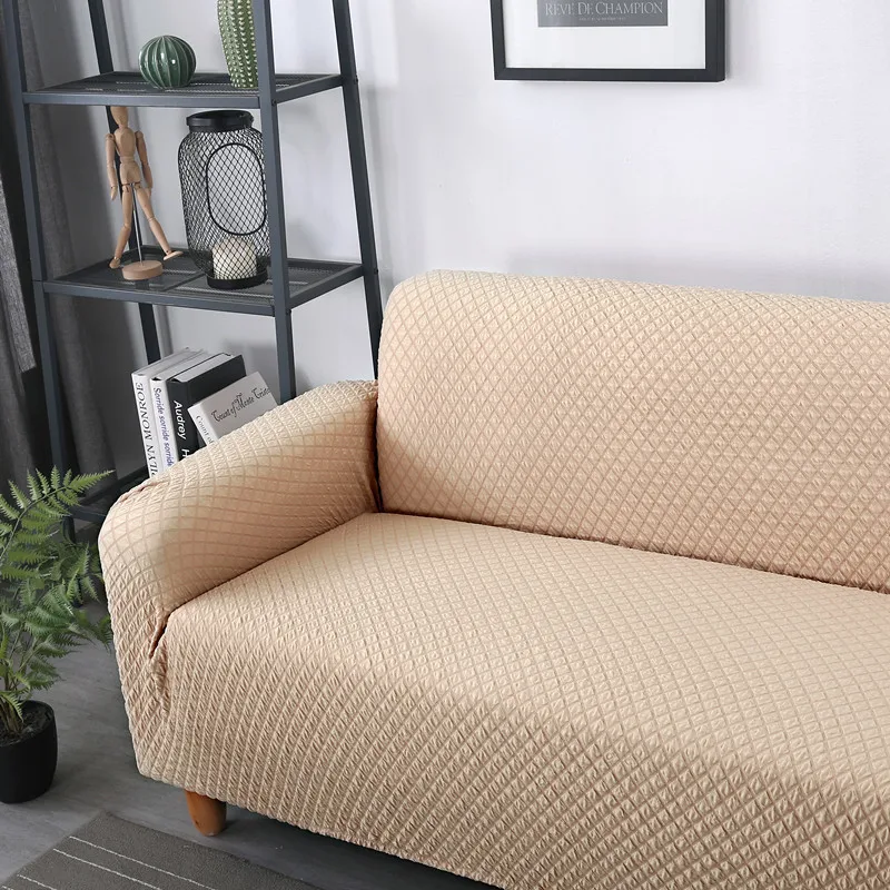 Высокое качество, чехол для дивана, трикотажные хлопковые покрывала, все включено, чехол для дивана разной формы, эластичный диван, сплошной цвет