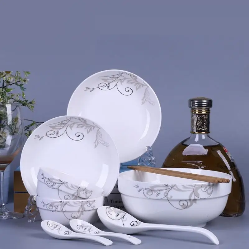 MODEL J Фарфоровая тарелка для мороженого Mutfak Malzemeleri Корейская столовая посуда Ramen лапша миска столовая посуда суп бар керамическая кухонная чаша - Цвет: MODEL J
