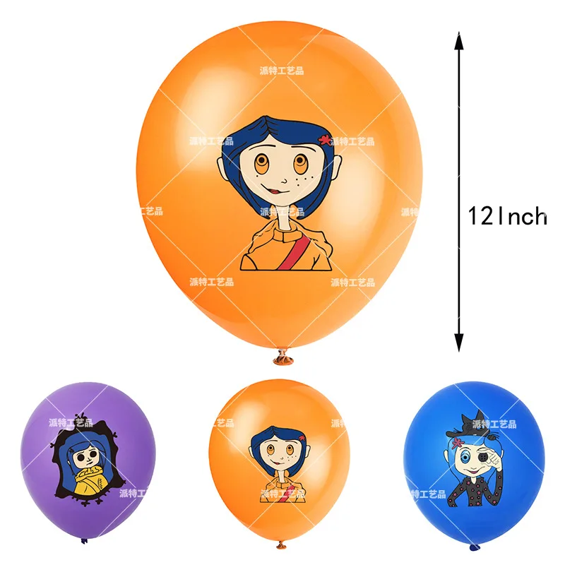 38 Pcs Coraline Theme Birthday Party Decorations,Party Supply Set