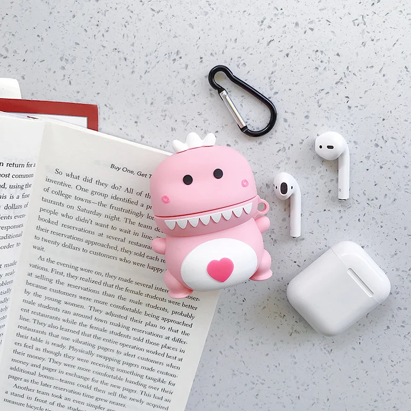 Мультяшный инопланетянин беспроводной Bluetooth чехол для наушников для Apple Airpod силиконовый чехол для наушников s для Airpods чехол для Air pods - Цвет: as pic