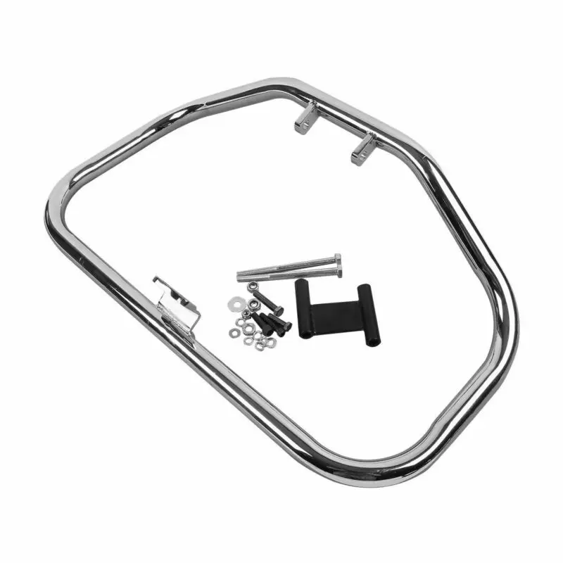 HK MOTO Black Highway Engine Guard Crash Bar For Harley Sportster XL XR 883 1200 1984-2003