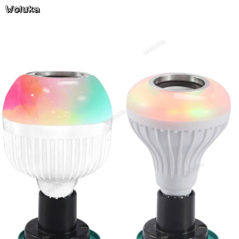 Беспроводная Bluetooth Смарт-лампа E27 B22 светодиодная лампа RGB с функцией