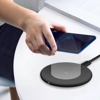 チーユニバーサル電話ワイヤレス充電器サムスンギャラクシー S6 S7 注用スタンド 5 ワイヤレス高速充電パッドワイヤレス充電器