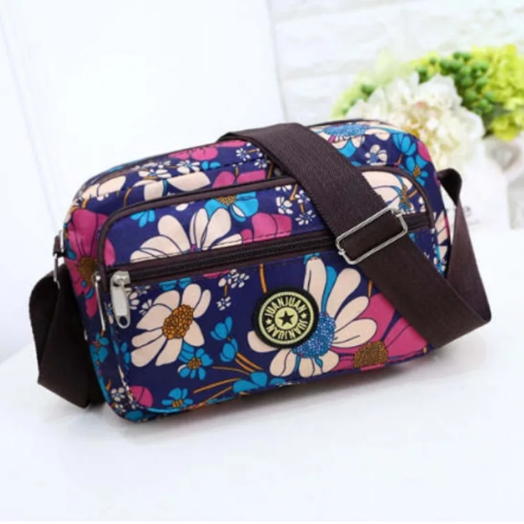 

Customizable Printed Yoga Bag Nylon Casual Sports Bag Gym Outdoor Travel Training Shoulder Bag