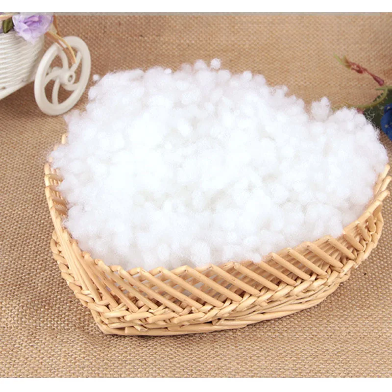 Pillow Filling Material Polyester Filler Soft Doll toys Filled PP Cotton 50g/100g