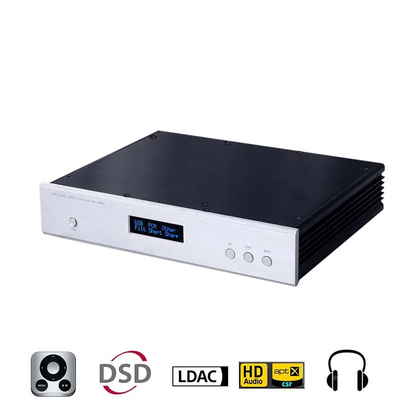 AK4499 полностью сбалансированный декодер DAC DSD Bluetooth Amp 5,0 APTX LDAC коаксиальный волоконный вход с usb картой