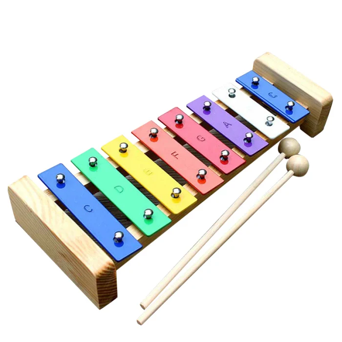 Детские стук пианино клавишные 8 тон Красочные детская музыкальная обучающая игрушка THJ99