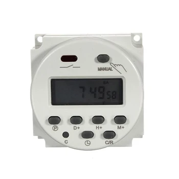

Hot AC 220V Digital LCD Power Programmable Timer Time Switch Control 16A Relay
