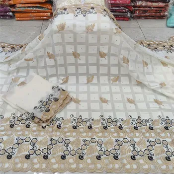 

Dubai Swiss lace fabric 2020 heavy beaded embroidery African lace fabrics 100% cotton lace Swiss voile lace in Switzerlan L17-79