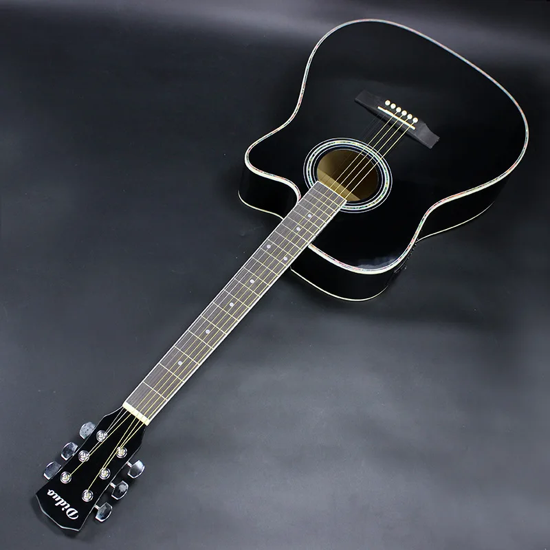 41 дюймов гитара 6 струн поп-фолк гитара звукосниматель электрическая акустическая гитара из цельного дерева гитара ra Профессиональная Гитара AGT62