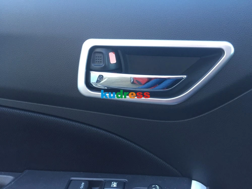 Для Suzuki Swift автомобильный Стайлинг АБС матовая накладка на внутреннюю дверную ручку защитная накладка аксессуары