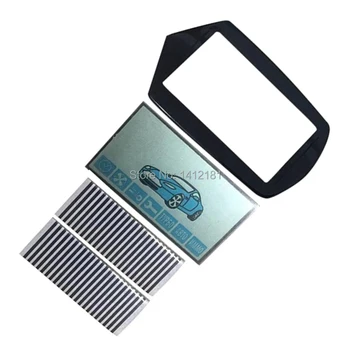 

20PCS/lot A91 flexible cable Stripes A91 LCD display+ keychain Glass Cover for 20 PCS/lot Starline A91 lcd remote control key