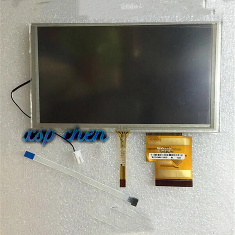 

Ffree shipping 155*88 MM Original 6.2 inch LCD screen HSD062IDW1 A00 A01 A02 With touch screen for DVD Car GPS navigation