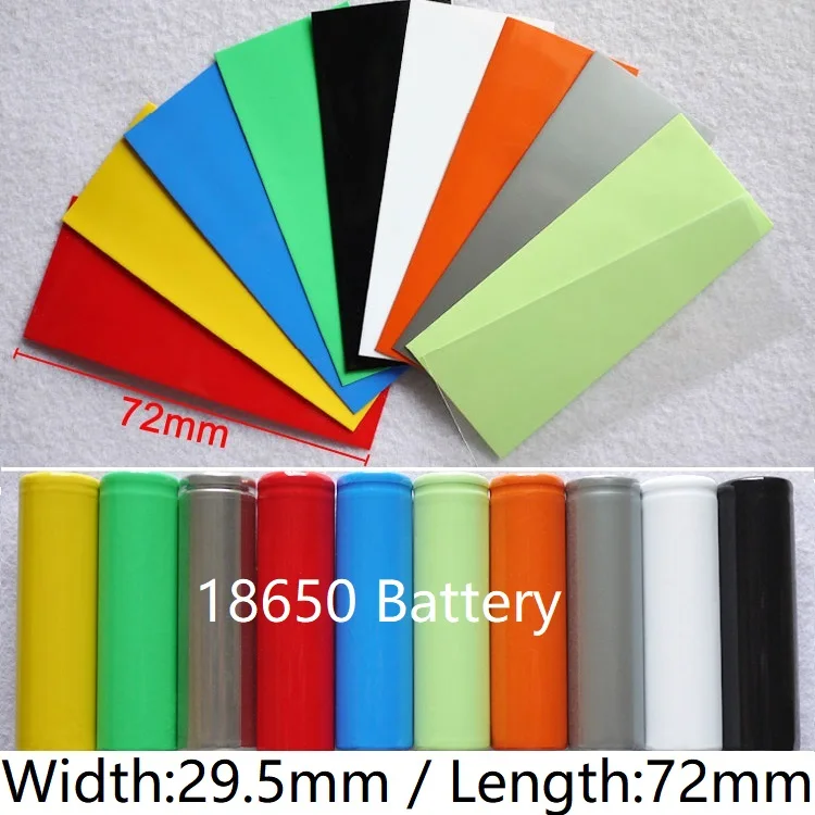 Heat-Shrink-Tube-Width Sleeve Wire-Cable Lipo-Battery 18650 Wrap-Protect-Case-Pack Insulated-Film
