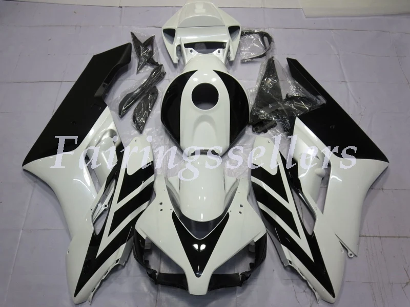 

(Injection mold) New ABS Full Fairing Kit 100% Fit For Honda CBR1000RR cbr1000 04 05 2004 2005 Fairings Black White Design
