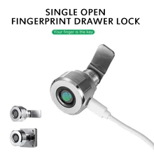 T21/T22 Smart-Fingerprint Schublade Lock Metall Möbel Datei Schrank Schuh Schrank Brief Box Safe Lock Fingerprint Schublade Lock neue