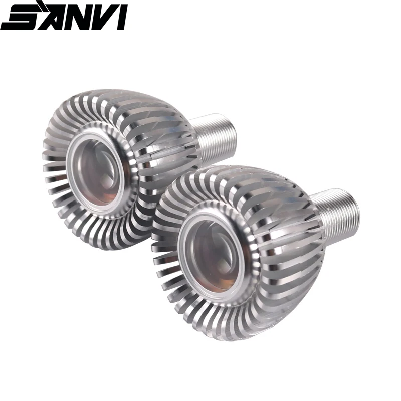 

Sanvi 12V 5500K Laser Projector Lens Headlight Auto High Beam Module H1 H7 9005 9006 Car Headlight/Fog Light Replacement