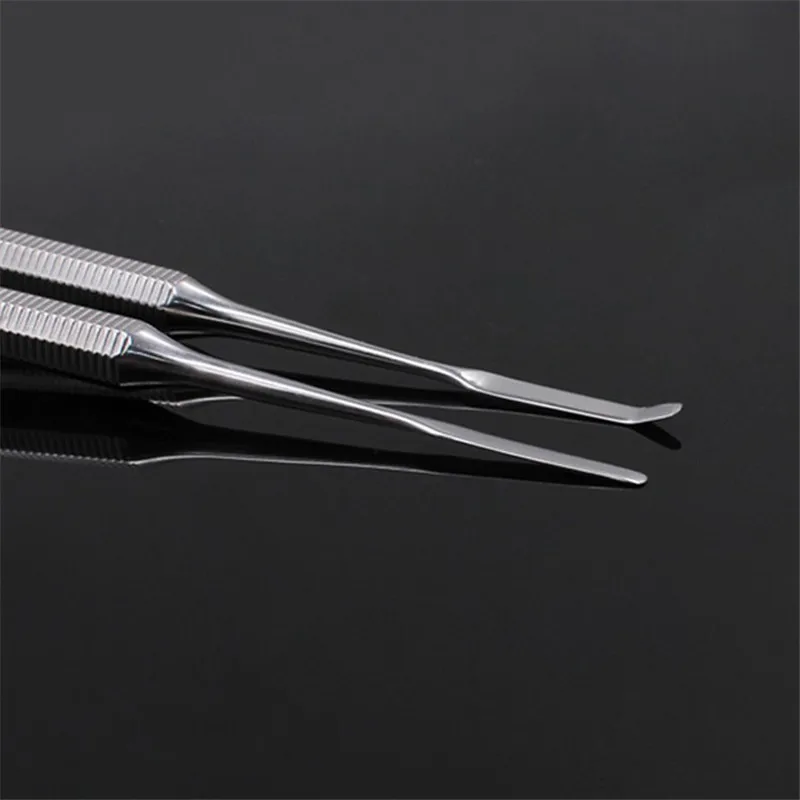 1pcs Dental Stainless Steel Double Ended Spatula Mixing Knife Wax Carver Composite Resin Filling Tool Instrument Wax Scoop