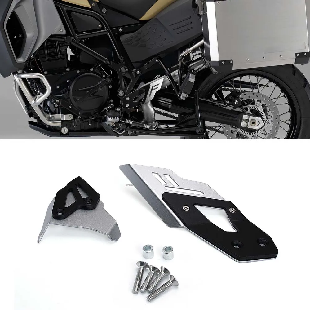 

For BMW F800 GS F800GS ADV Adventure Motorcycle Heel Guards Set Foot Peg Bracket Rear Frame Plate Protector F650GS F700GS