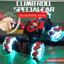 NEW Remote Control RC Car 4WD High Speed Climbing Double-Sided Driving 2.4G Radio-Controlled Stunt Cars Drift Toys for Children