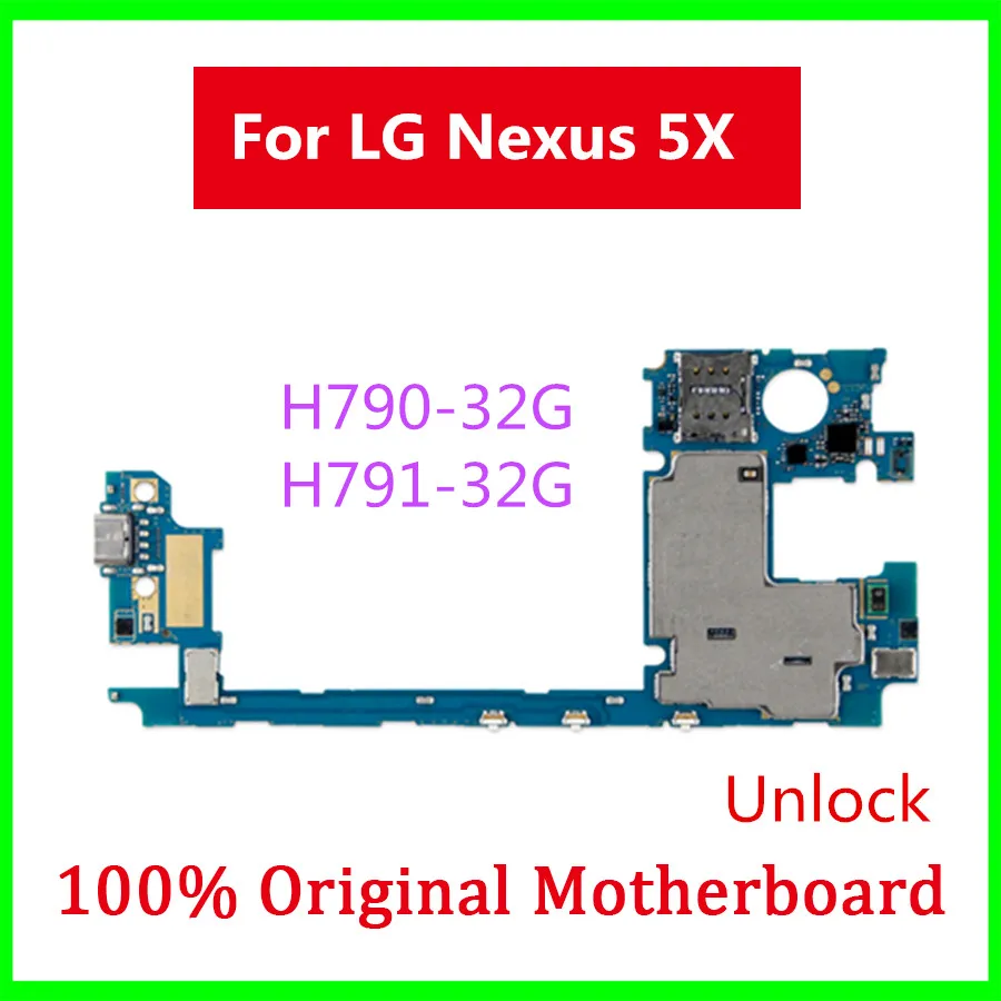 Материнская плата для LG Nexus 5X H790 H791 фабрика разблокирована логическая с полным