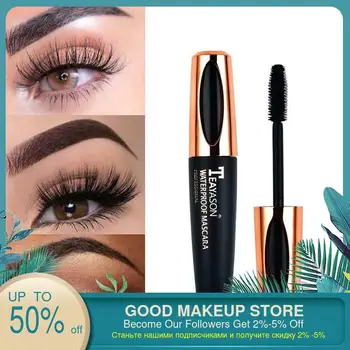 

Silk Fiber Eyelash Mascara Extension Makeup Black Waterproof Lengthening mascara Volume Express false eyelashes cosmetic