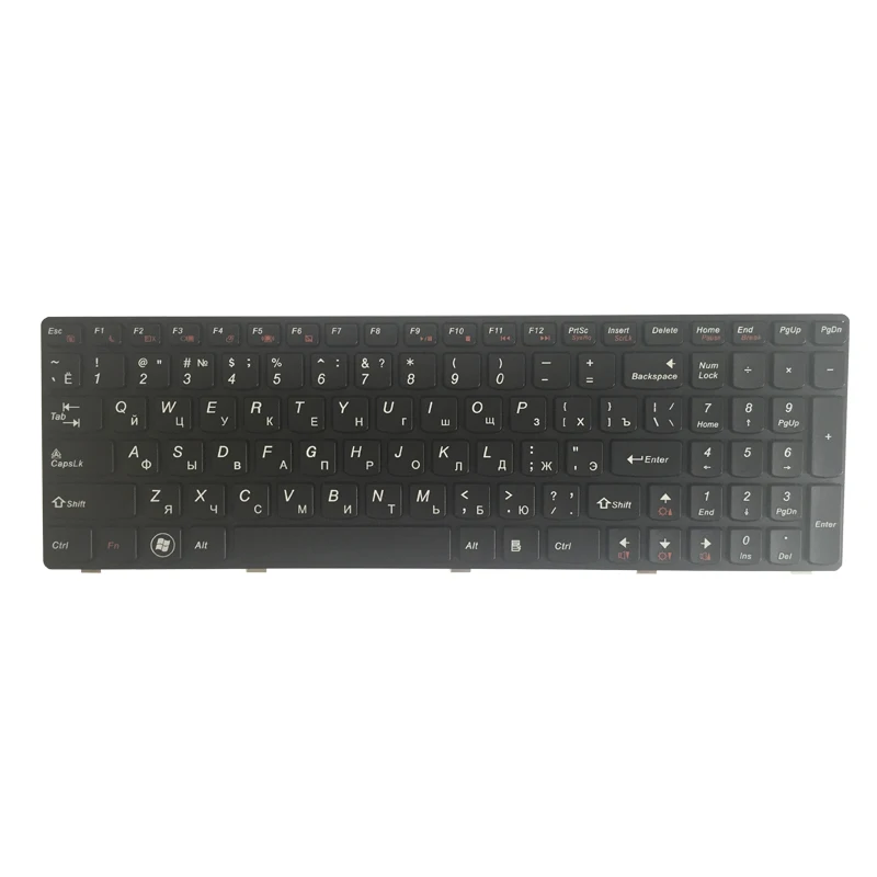 Russo ru Teclado do Portátil para Lenovo G580 Z580a G585 G590 P580 P585 G580a Z580 Z585 N580 25206659 Mp10a33us686cw Novo - Imagem 5