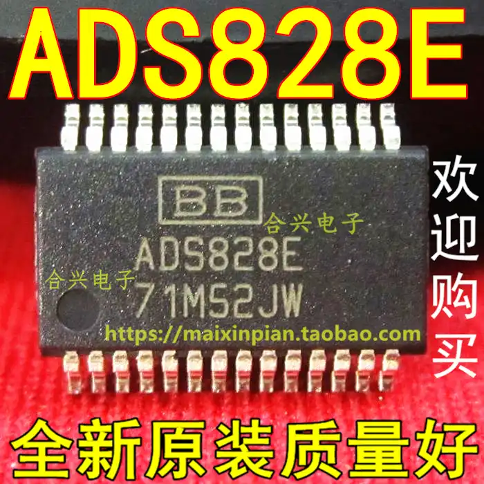 20 шт./лот ADS828E ADS828 SSOP28 новый оригинальный|Подвесные лампочки| |