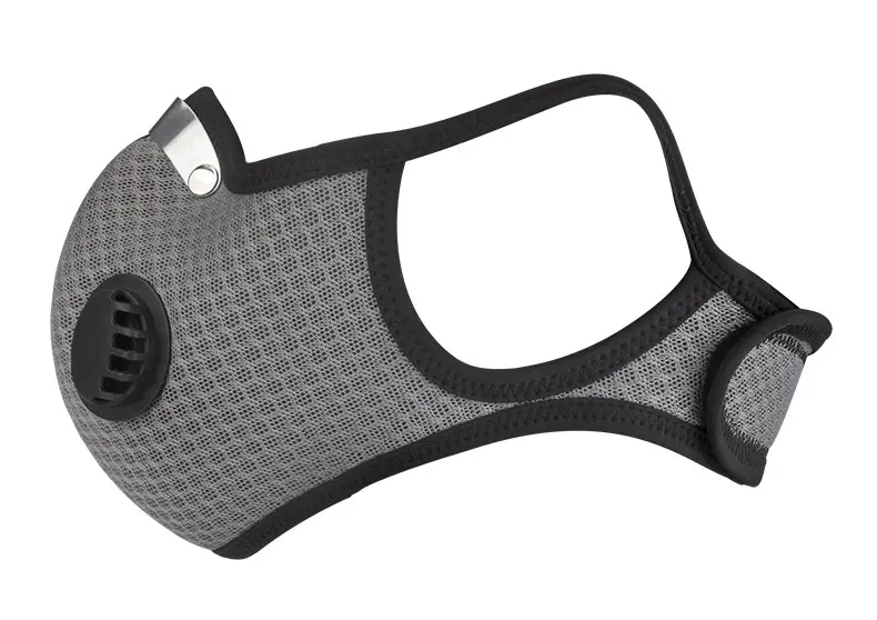 Batfox Biking Mask Carbon With filter PM2.5 Breathable Cycling Trainning Mask Women Men Anti Pollution Dustproof Sport Face Mask