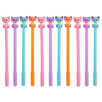

11Pcs Useful Practical Durable Cute Cartoon Writing Pen Gel Pen