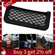 Эластичная Сетчатая Сумка для хранения на заднюю часть БАГАЖНИКА АВТОМОБИЛЯ, органайзер на заднюю часть сиденья 99