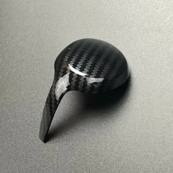 

Carbon Fiber black Knob Cover Inner Gear Replacement Accessory Durable