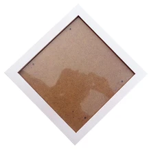 Новая квадратная Толстая сосновая деревянная фоторамка настенные картины в рамках(белый, 6 дюймов