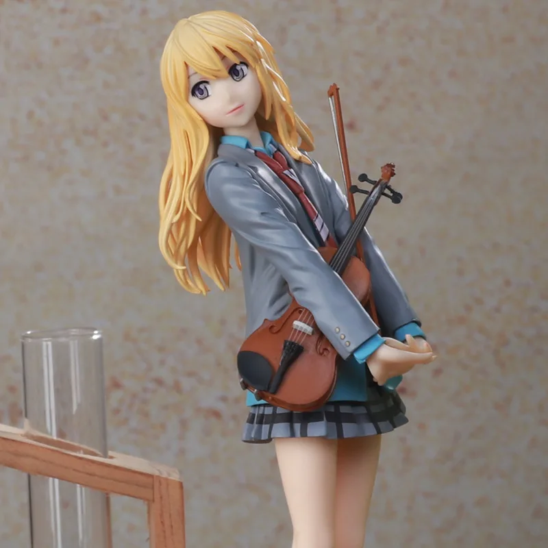 Аниме экшн-фигурка ваша ложь в апреле Miyazono Kaori Коллекционная Фигурка Статуя из
