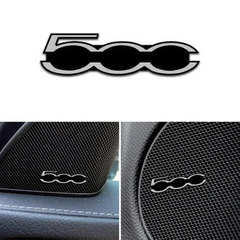 

4pcs car audio decorate 3D Aluminum Badge Emblem Sticker For fiat 500 punto abarth stilo ducato palio bravo doblo Accessories