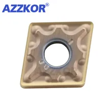 CNMG120404/CNMG120408-MA NT735 внутренние вставки AZZKOR токарный инструмент NC Центр Токарный Станок для обработки материала карбидные лезвия 10 шт