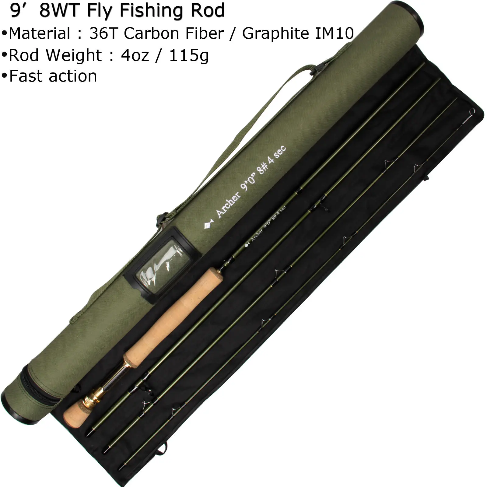 9 ft 8WT Fly Rod