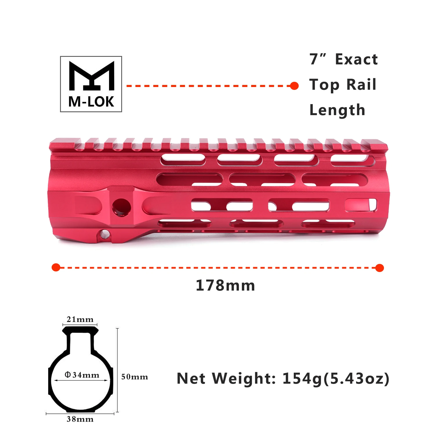 7 дюймов handguard m4 m16 ar 15 защита для рук/mlok airsoft направляющая ствольной накладки
