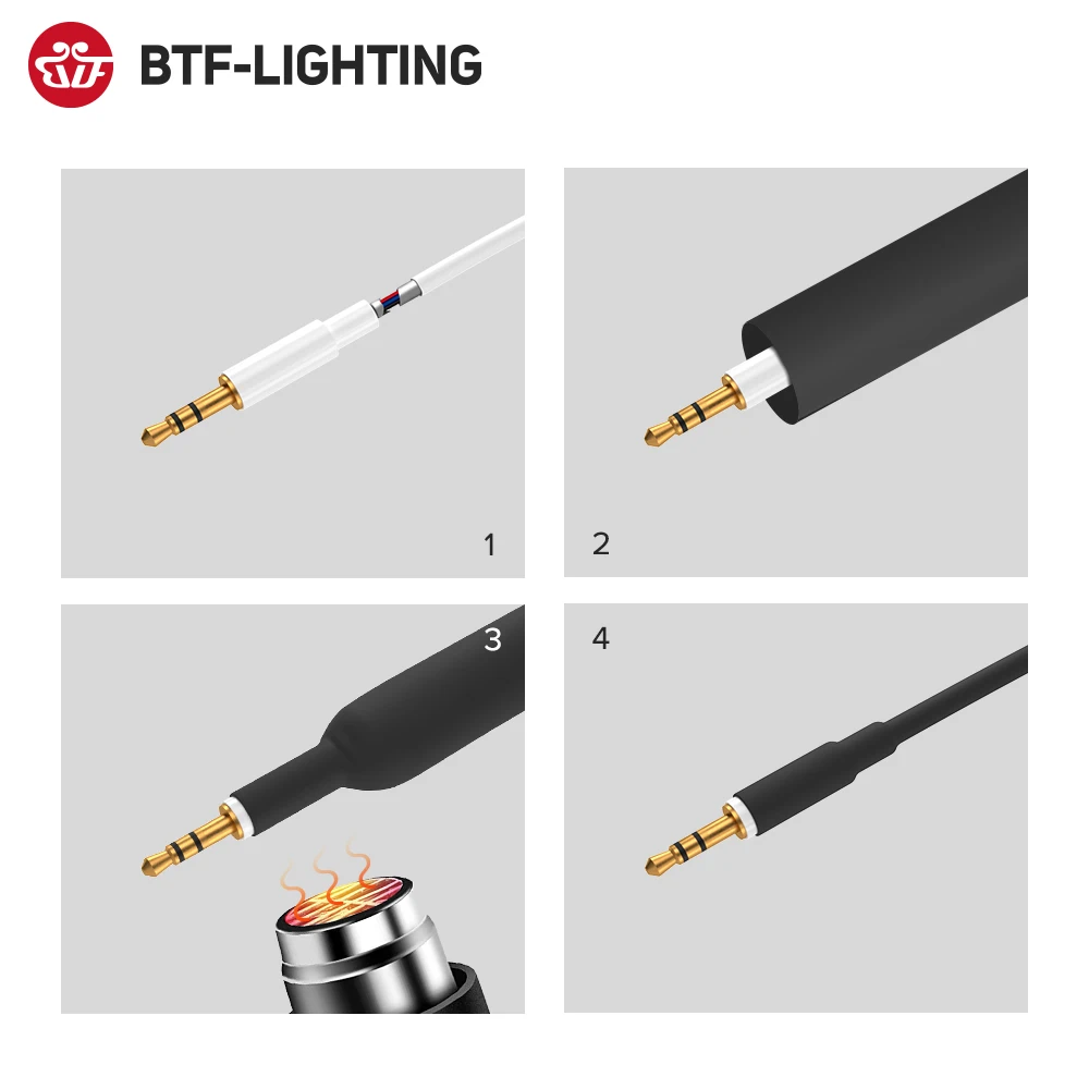 5 Meters Black White Heat Shrink Tubing Tube 8mm 10mm 12mm 3528 3014 3535 5050 SMD LED Strip Lights WS2812B WS2811 WS2815 led gooseneck tube aluminum alloy tube
