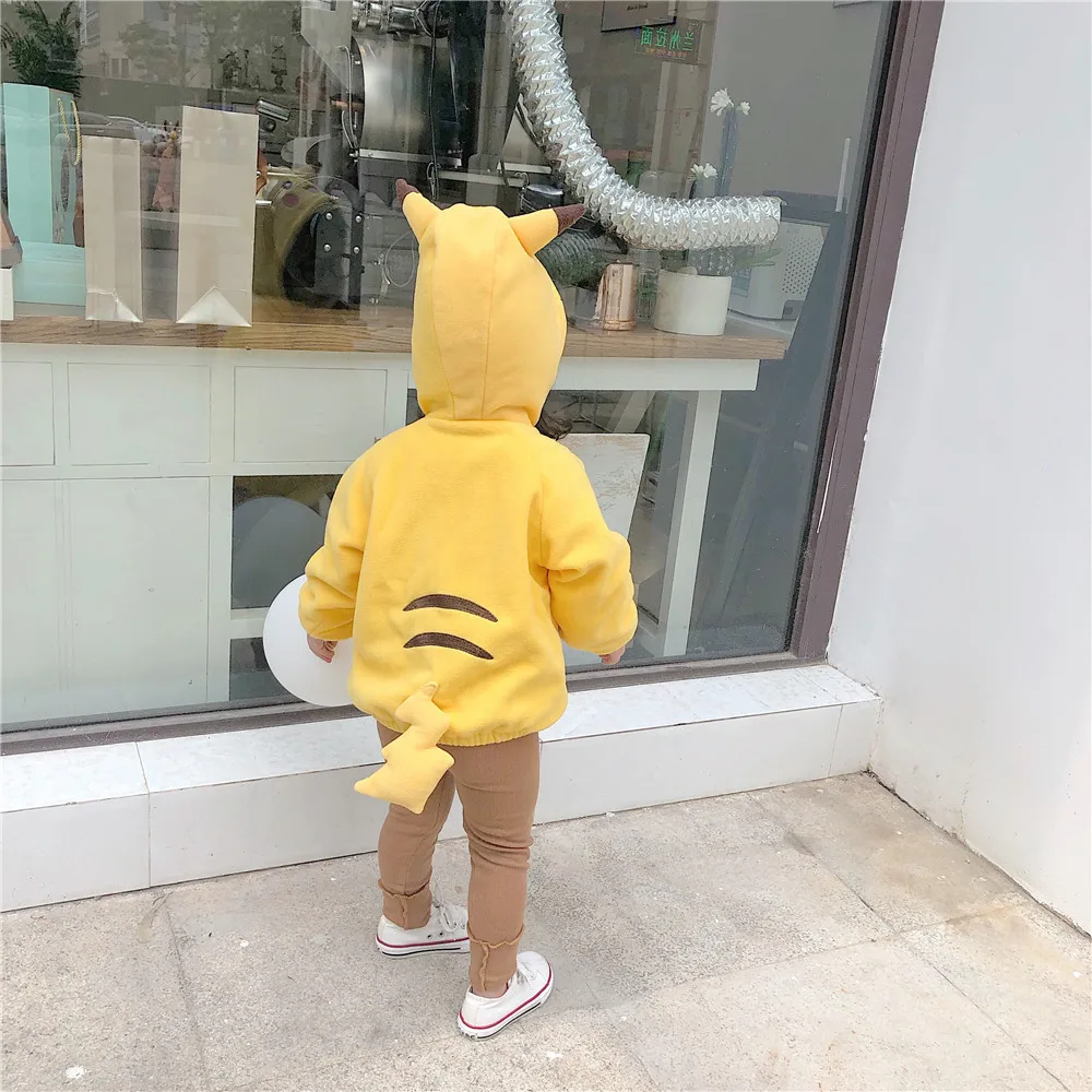 Tonytaobaby/зимняя одежда; новое бархатное пальто с рисунком для маленьких мальчиков и девочек; детская куртка