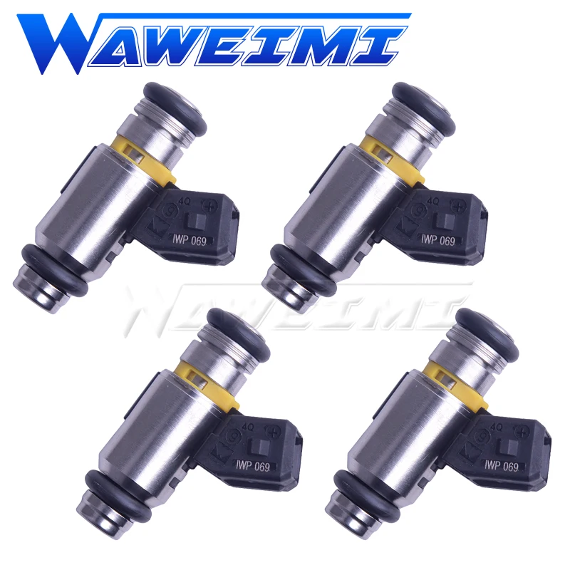 WAWEIMI Фирменная Новинка 4x Топливный инжектор Форсунка IWP-069 для Je tta Golf Renault Deawoo IWP069
