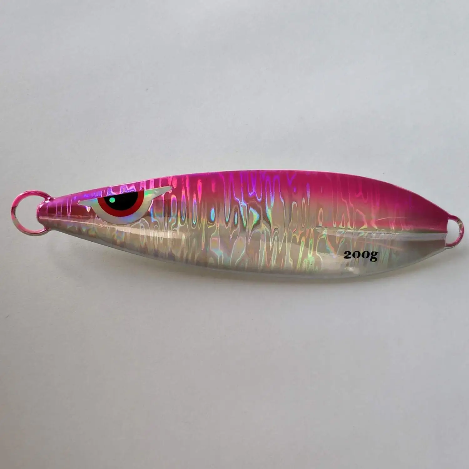 2 Ufishing лодка рыболовные приманки Новая глубокая приманка для морской рыбалки 160 г 200 г 250 г 300 г серебристые металлические приспособления 1 шт./лот - Цвет: 2