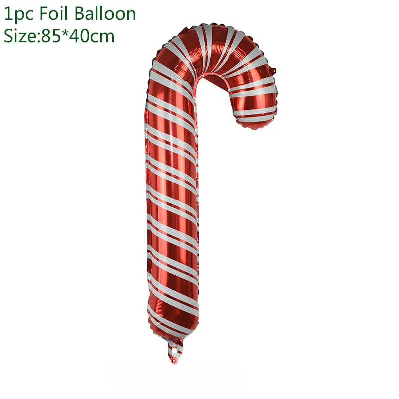 1pcs foil balloon Рождественские украшения для дома веселые рождественские воздушные Шары Баннер фото стенд реквизит счастливый год Декорации Navidad - Цвет: 1pcs foil balloon