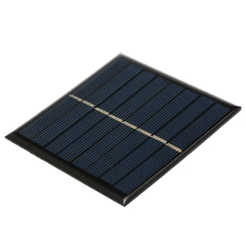 

Smart Solar Battery Carger 1W/4V Solar Charger for 2 * 1.2V AAA Rechargeable Battery Polycrystalline Epoxy Solar Panel 90*90mm