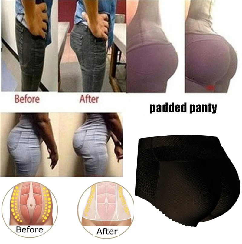 NINGMI Booty Hip Enhancer Женская невидимая большая попа Butt подъемная площадка формирователь тела тонкая талия тренажер краткое Корректирующее белье контроль Трусики