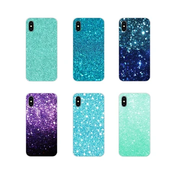 

Aqua Silver Green Mint Glitter For BQ Aquaris S 5059 5035 6040L C V Plus X X2 Pro U U2 Lite M 2017 E 4.5 E5 X5 Phone Shell Cover