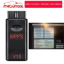 Mpps V16 V18 Ecu Chip Tuning skaner dla Edc15 Edc16 Edc17 Inkl suma kontrolna wsparcie wielojęzyczny profesjonalny skaner Mpps 18 Ecu